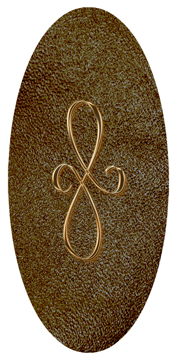 DG5000-601-BZ-SH-BR Bronze Scroll Shimmer Brown